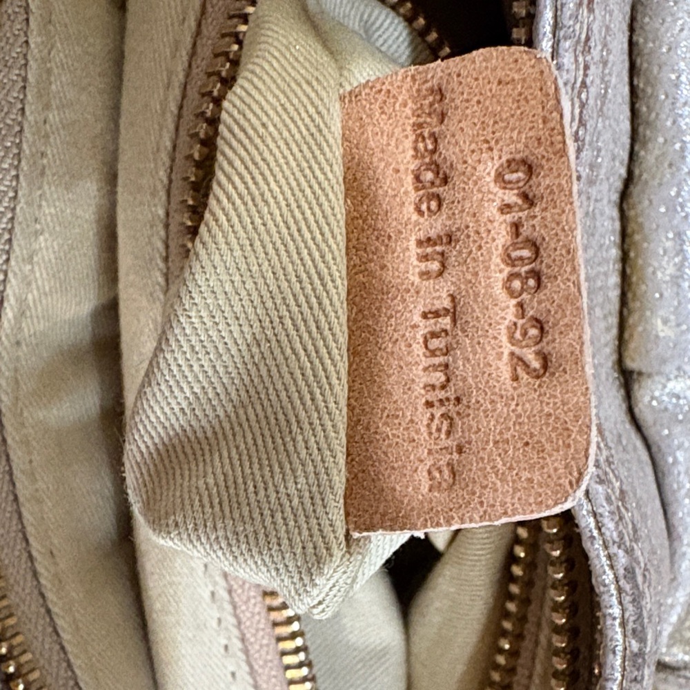 Authentic See By Chloe Gold and Tan Shoulder Bag - Picture 7 of 13